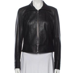 Bally Black Leather Jacket